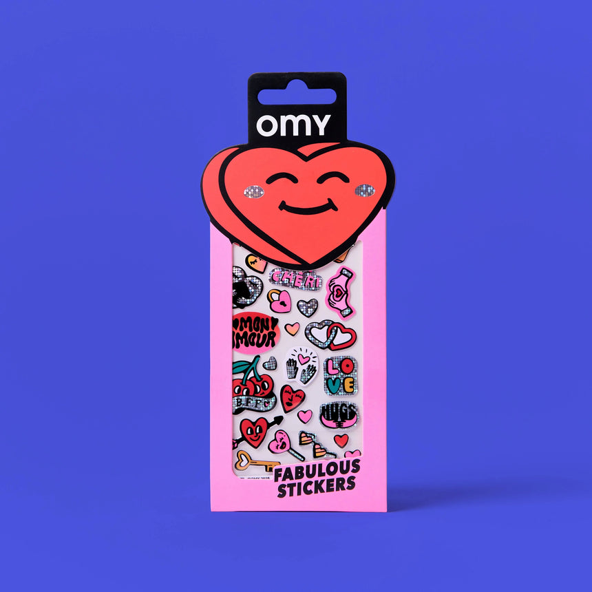 OMY - Fabulous Iconic vinyl stickers - Love | Scout & Co