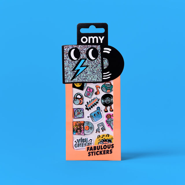 OMY - Fabulous Iconic vinyl stickers - Music | Scout & Co