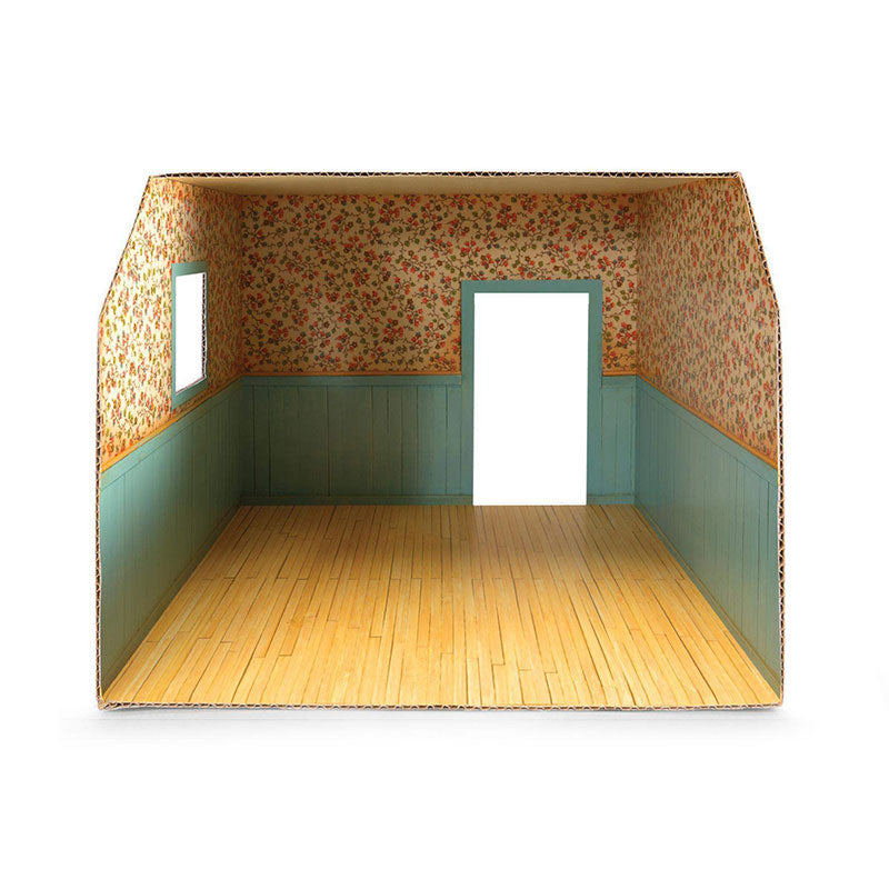 Sam & Julia: The Mouse Mansion - Cardboard room - Bedroom | Scout & Co