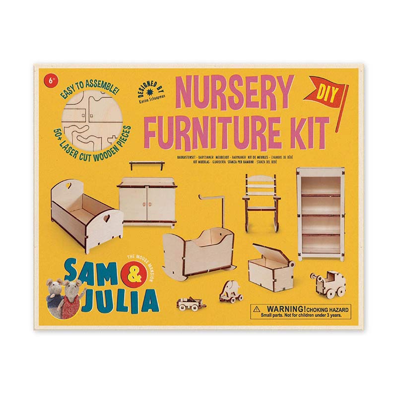 Sam & Julia: The Mouse Mansion - Furniture Kit - Nursery | Scout & Co