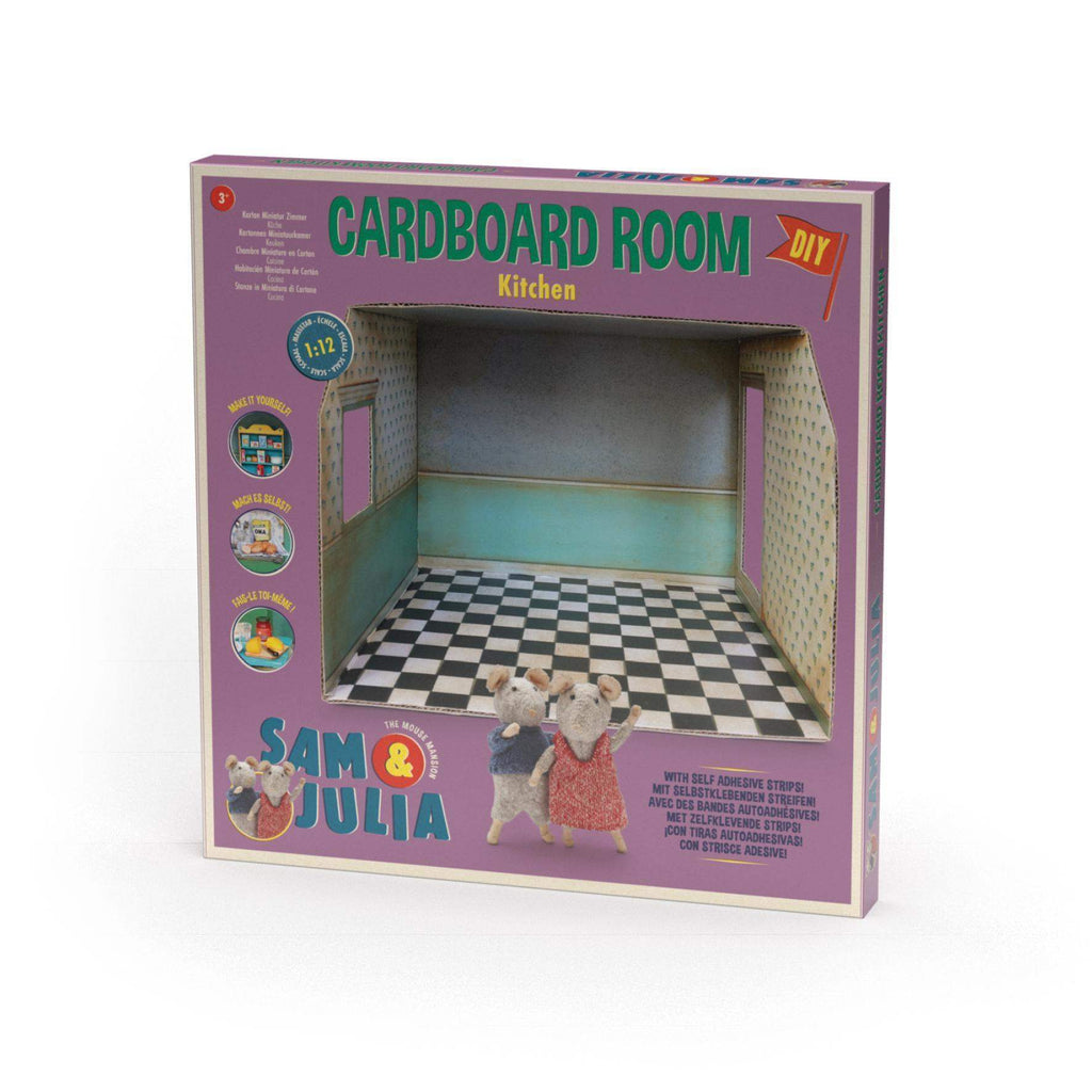 Sam & Julia: The Mouse Mansion - Cardboard room - Kitchen | Scout & Co