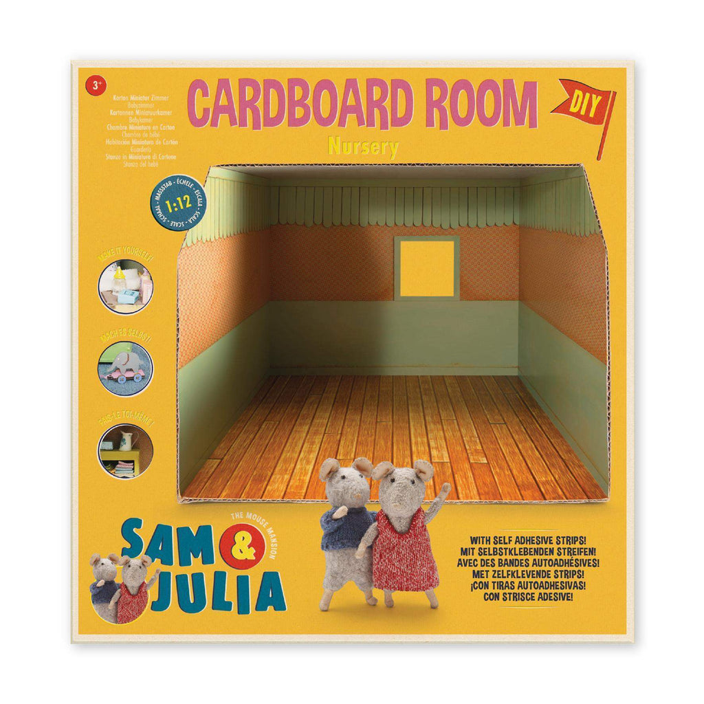 Sam & Julia: The Mouse Mansion - Cardboard room - Nursery | Scout & Co