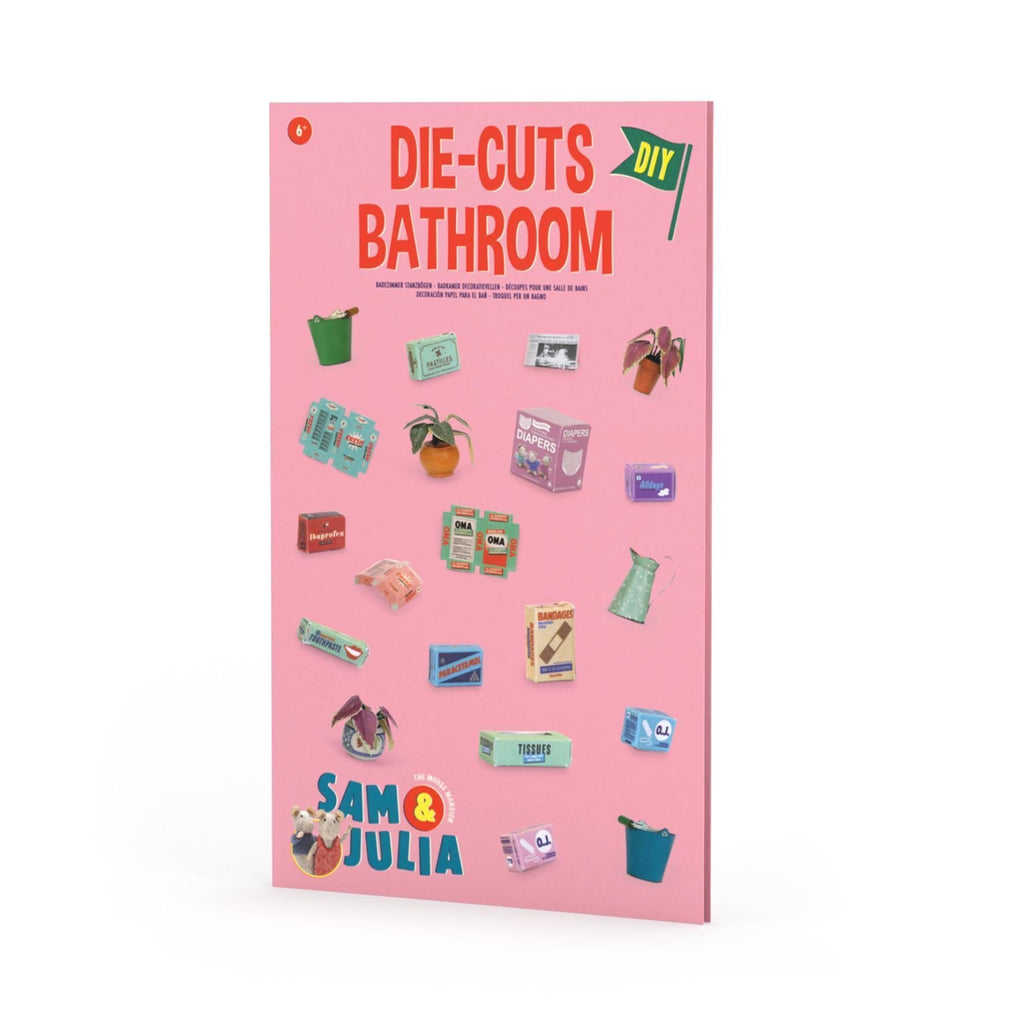 Sam & Julia: The Mouse Mansion - Die Cuts - Bathroom | Scout & Co