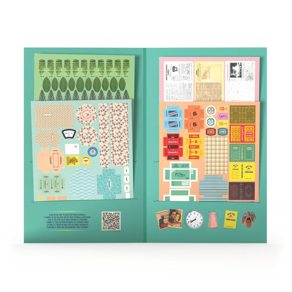 Sam & Julia: The Mouse Mansion - Die Cuts - Bedroom | Scout & Co