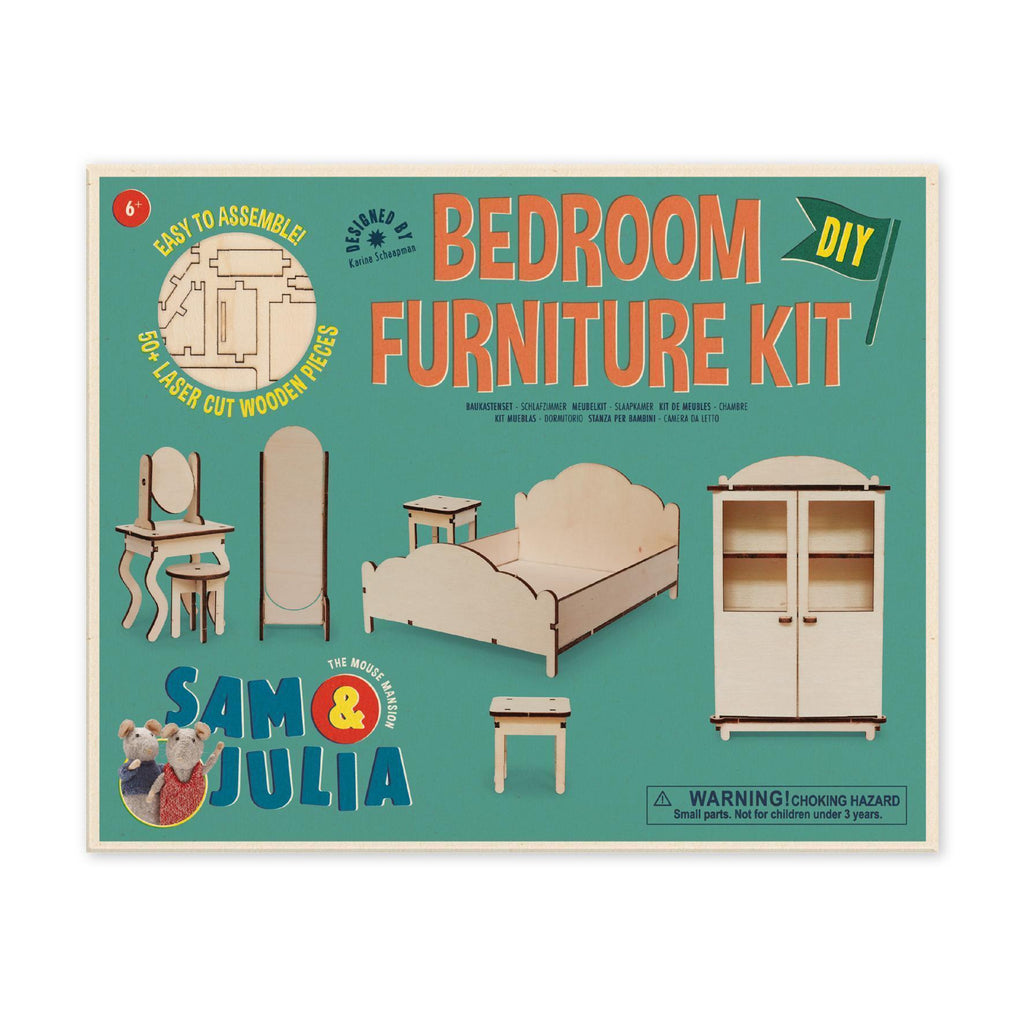 Sam & Julia: The Mouse Mansion - Furniture Kit - Bedroom | Scout & Co