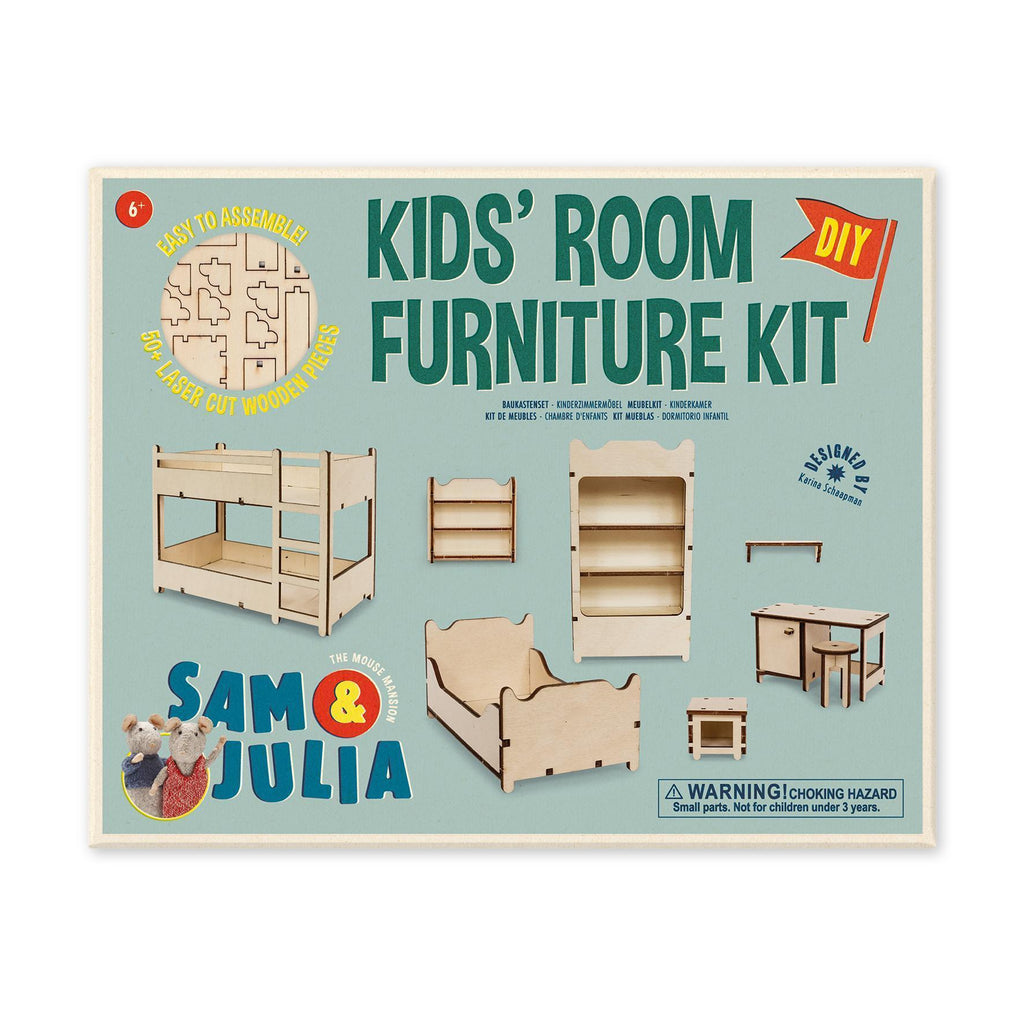 Sam & Julia: The Mouse Mansion - Furniture Kit - Kids' Bedroom | Scout & Co