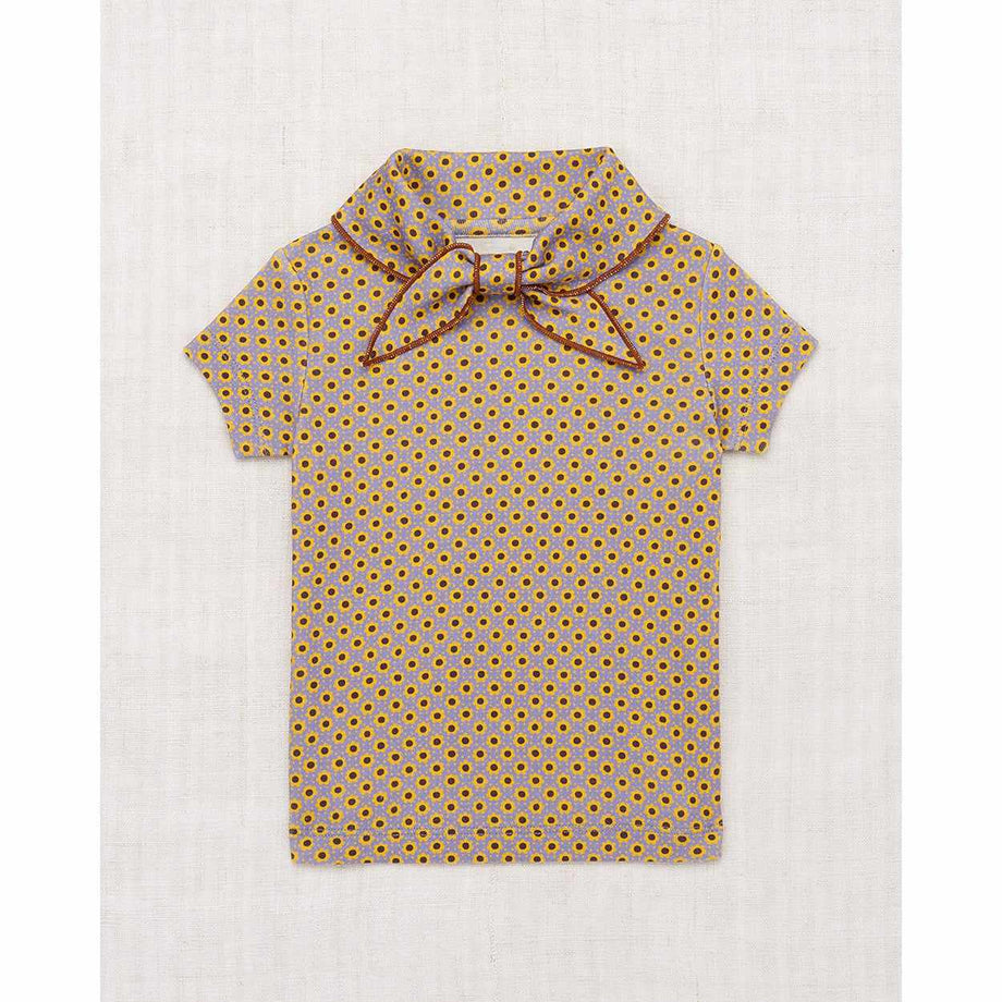 Misha & Puff - Scout tee - Pewter Flower Dot