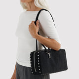Baggu - Nylon Bowler bag - Black - Studs | Scout & Co