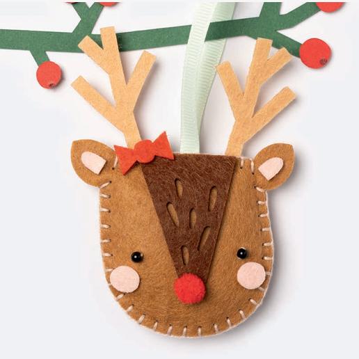 Folia - Felt decoration sewing DIY kit - Reindeer | Scout & Co