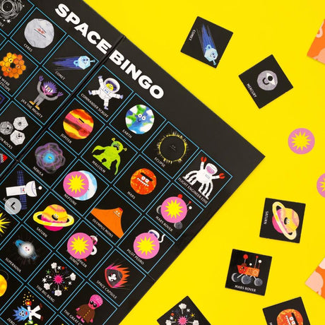 Space Bingo game - Rob Hodgson | Scout & Co