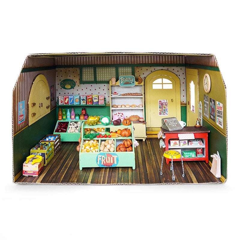 Sam & Julia: The Mouse Mansion - Cardboard room - Shop | Scout & Co