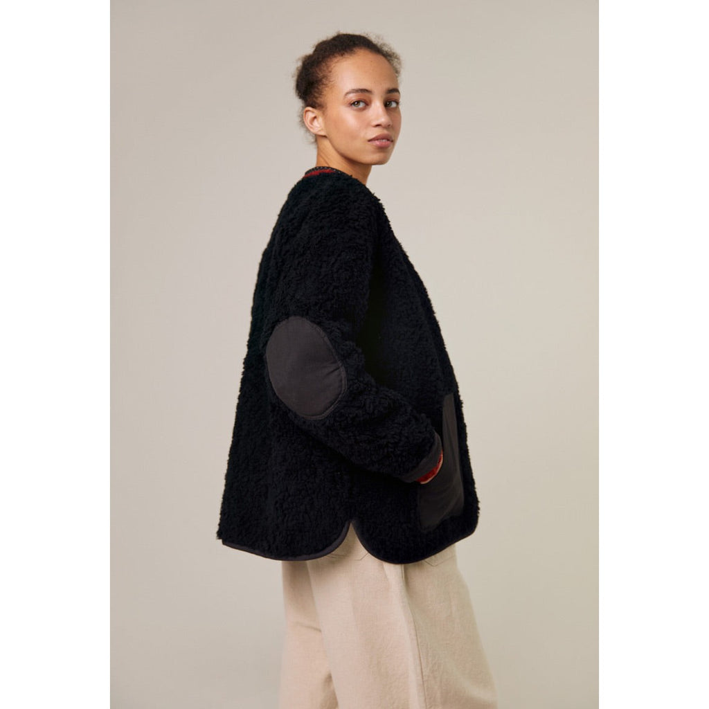 Sideline - Arc coat - Black shearling | Scout & Co