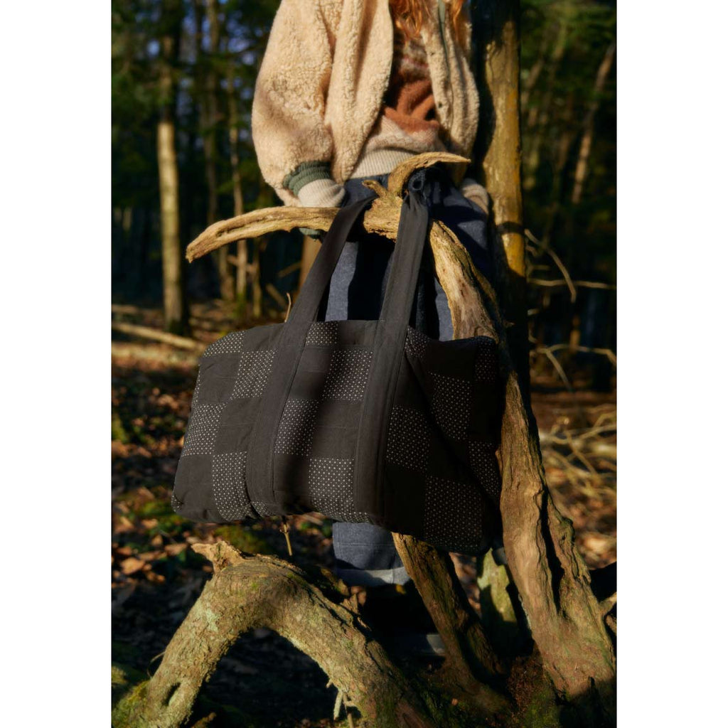 Sideline - Marina bag - Black patchwork | Scout & Co