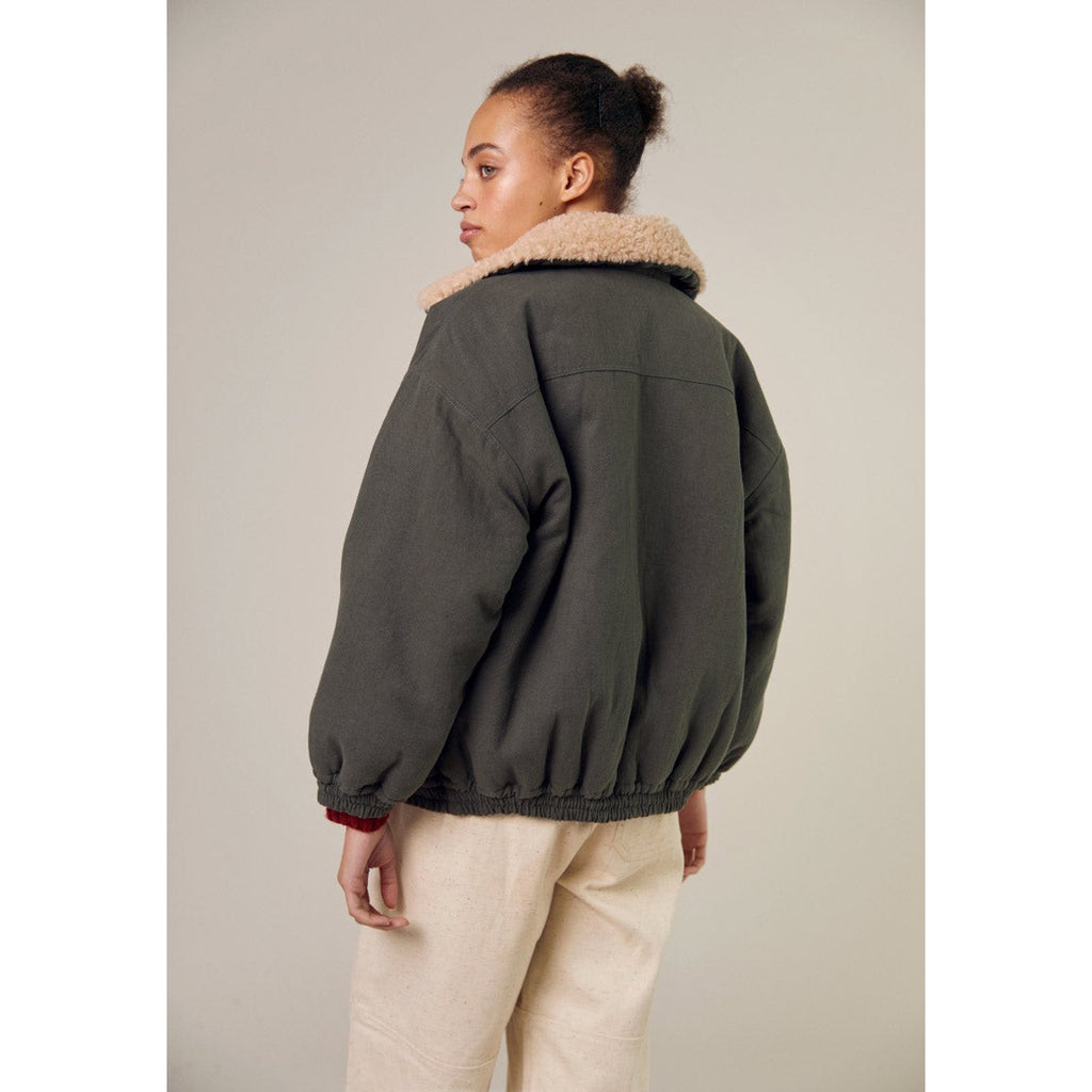 Sideline - Wilma jacket - olive / shearling | Scout & Co