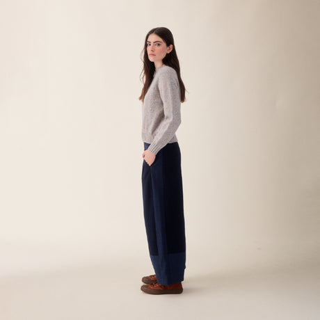 Sideline - Leila trousers - Indigo mix | Scout & Co