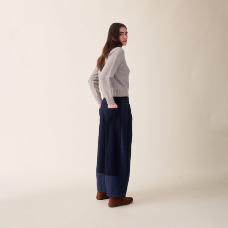 Sideline - Leila trousers - Indigo mix | Scout & Co
