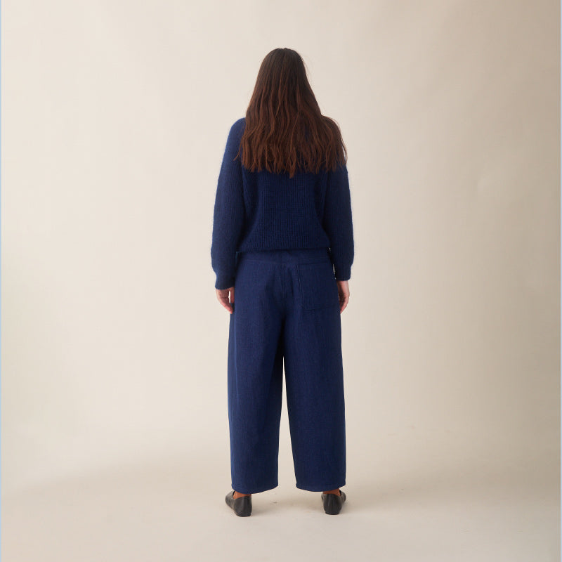 Sideline - Flo mohair jumper - Navy | Scout & Co