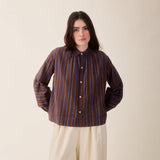 Sideline - Lotta shirt - Brown stripe | Scout & Co