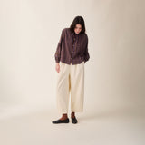 Sideline - Lotta shirt - Brown stripe | Scout & Co