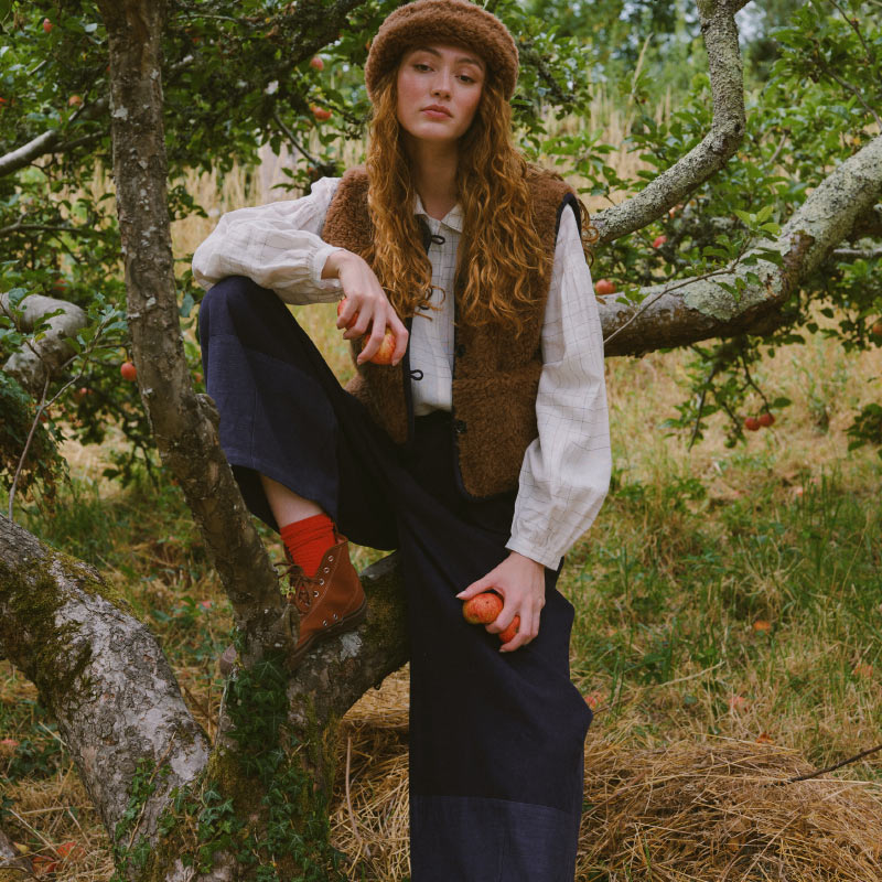 Sideline - Leila trousers - Indigo mix | Scout & Co