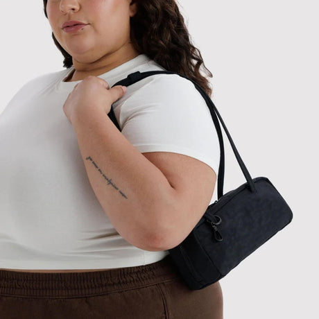 Baggu - Small Nylon Bowler bag - Black | Scout & Co