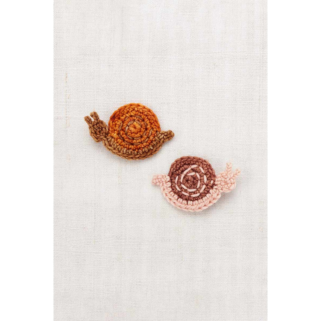 Misha & Puff - Snail hair clips set - Fox | Scout & Co