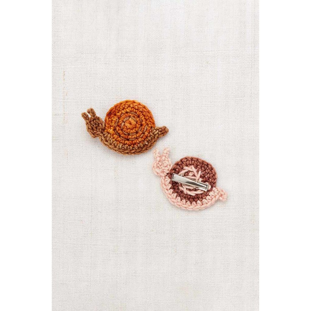 Misha & Puff - Snail hair clips set - Fox | Scout & Co