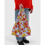 Baggu x Peanuts - Standard Baggu reusable bag - Floral Snoopy | Scout & Co