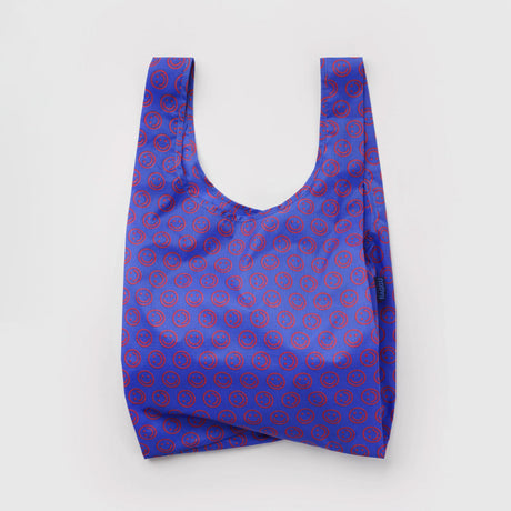 Baggu - Standard Baggu reusable bag - Mini Cobalt Happy | Scout & Co