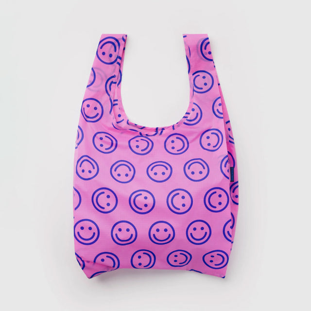Baggu - Standard Baggu reusable bag - Pop Pink Happy | Scout & Co