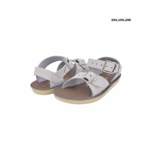 Saltwater Surfer Sandals - Stone - Kids | Scout & Co