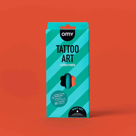 OMY - Tattoo Art - Flower Power | Scout & Co