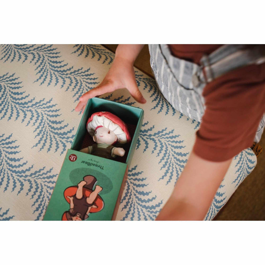 ThreadBear - Little Peeps toy - Tommy Toadstool | Scout & Co