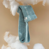 Silly Silas - Granny footed tights with braces - Misty Blue