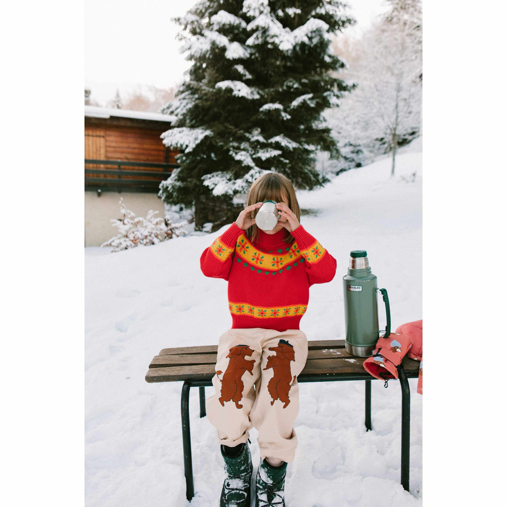 Tiny Cottons - Folky mockneck sweater | Scout & Co