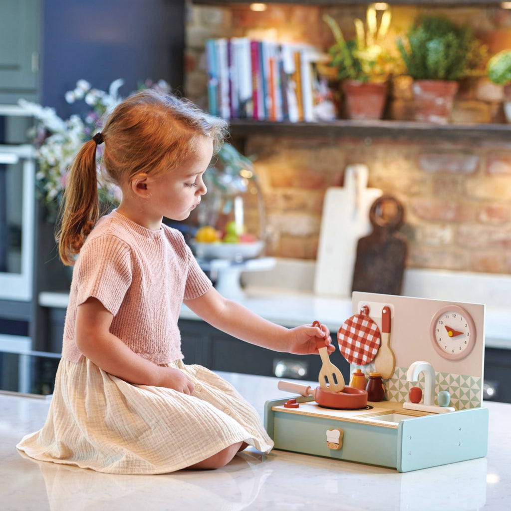 Tender Leaf Toys - Kitchenette wooden play set | Scout & Co