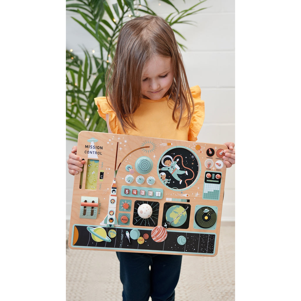 Tender Leaf Toys - Space Station busy board toy | Scout & Co