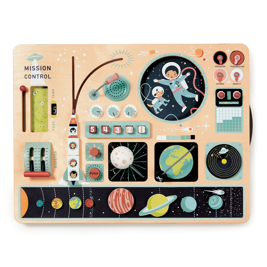 Tender Leaf Toys - Space Station busy board toy | Scout & Co