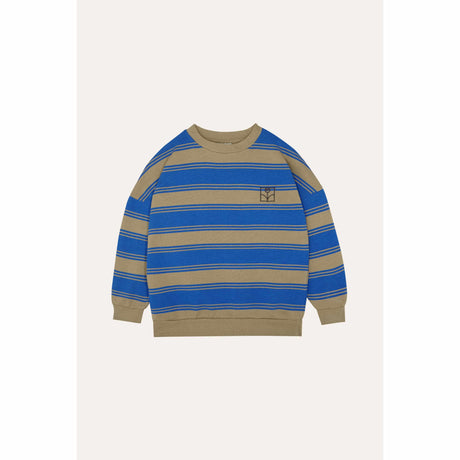 The Campamento - Blue stripes oversized sweatshirt | Scout & Co