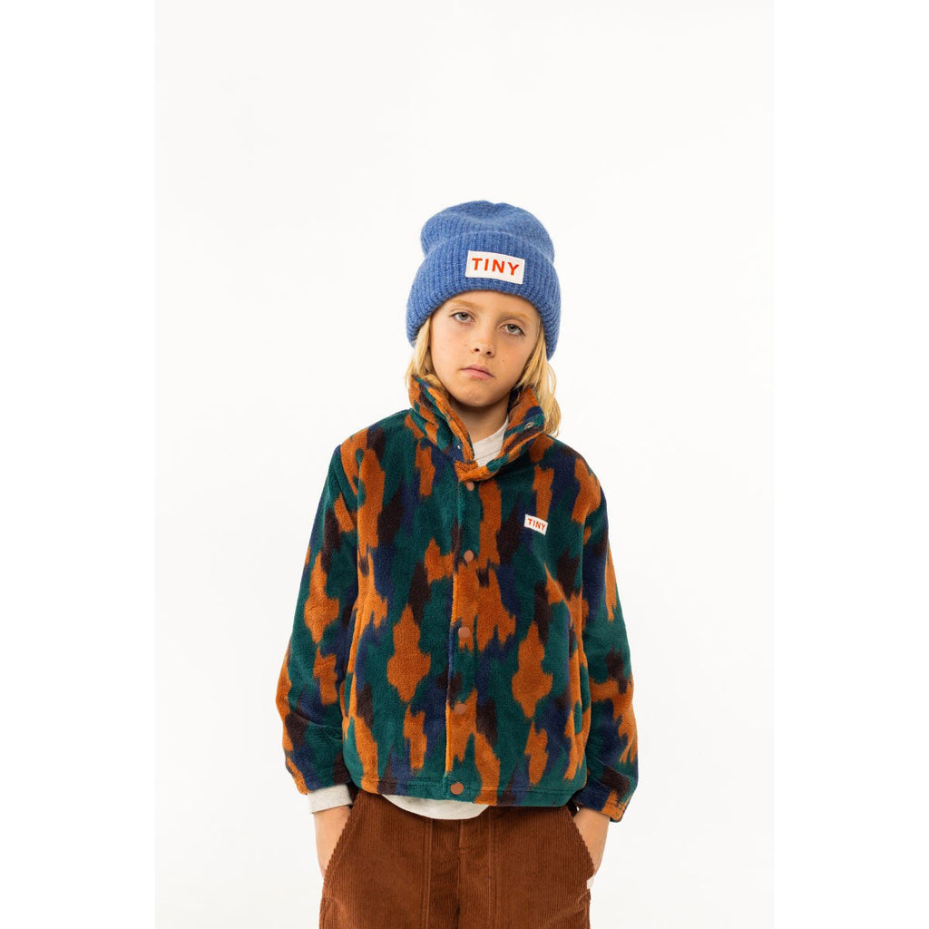 Tiny Cottons - Camo polar fleece jacket | Scout & Co