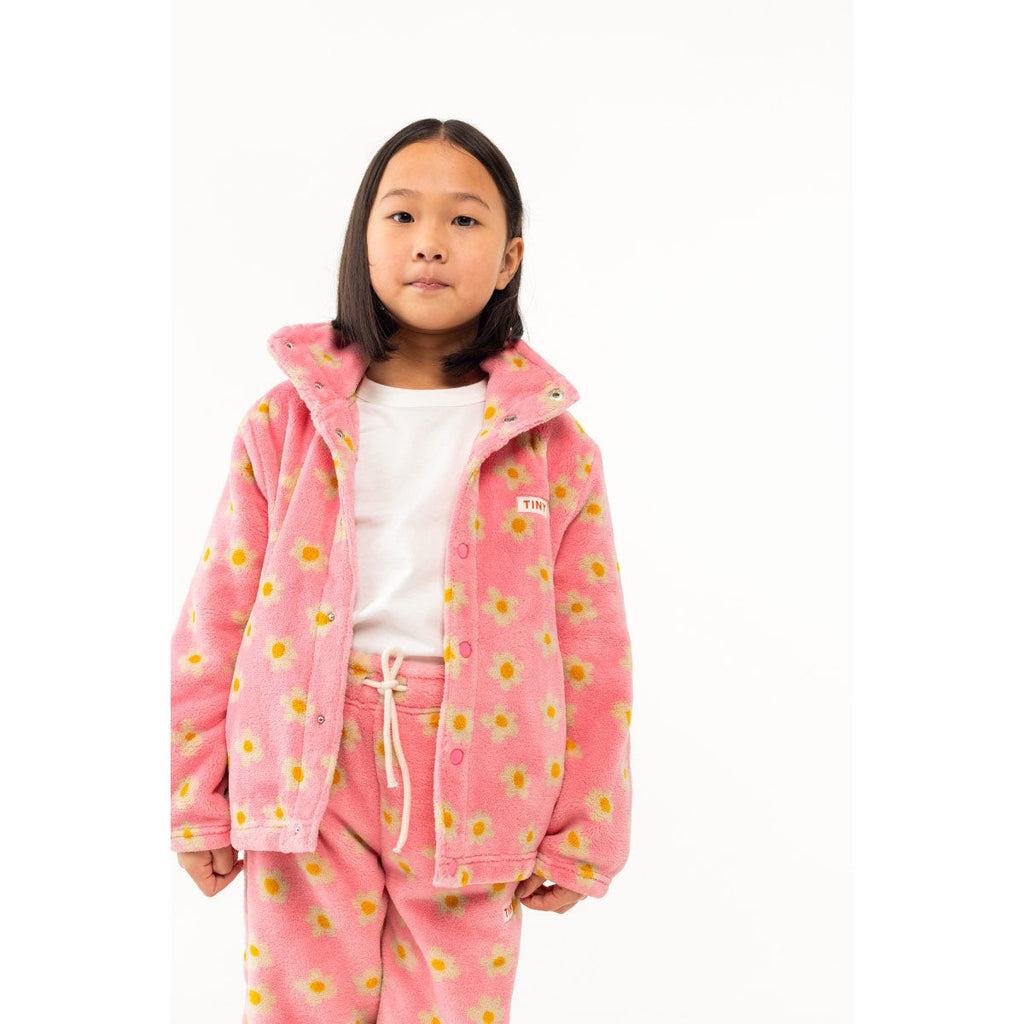 Tiny Cottons - Daisies polar fleece jacket | Scout & Co