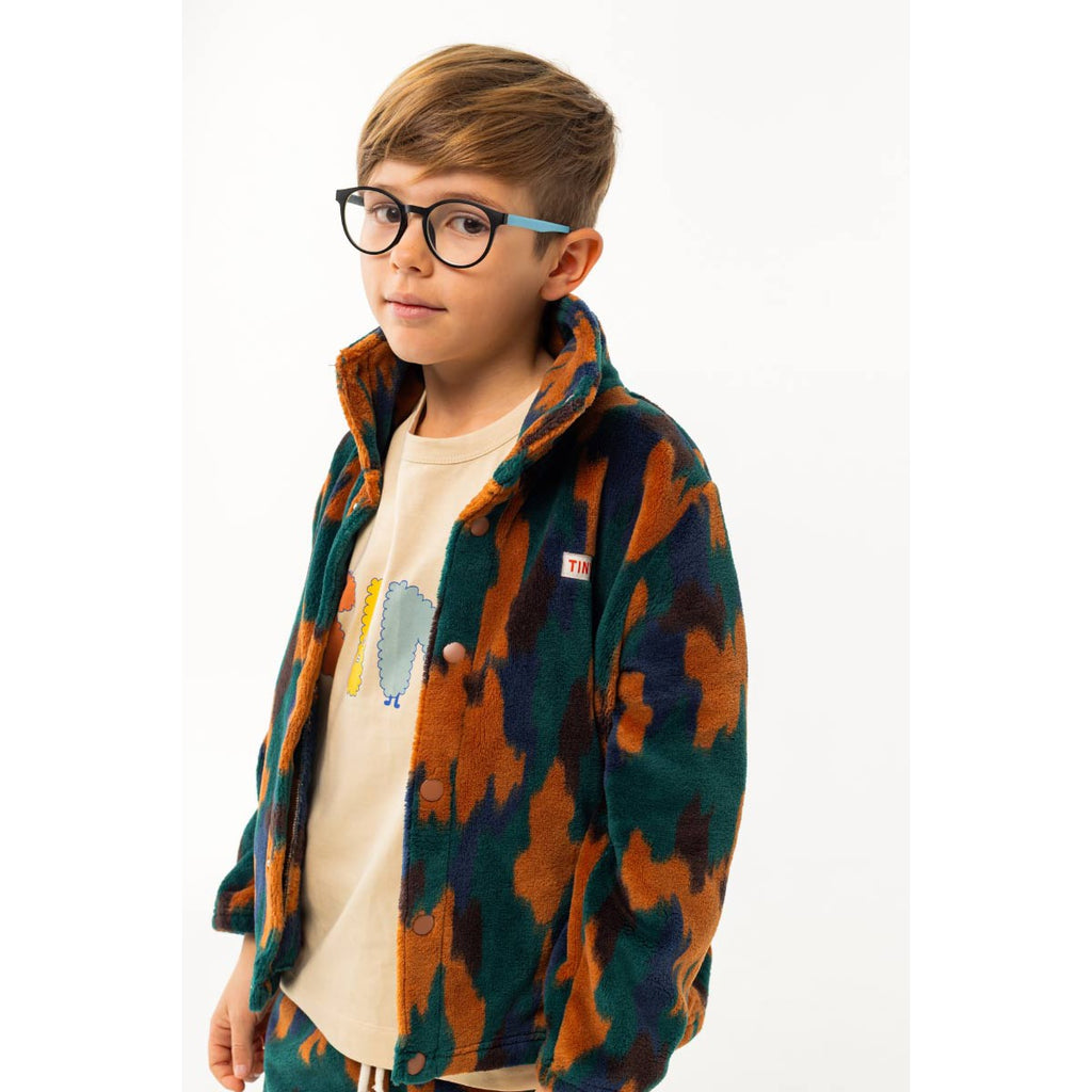 Tiny Cottons - Camo polar fleece jacket | Scout & Co