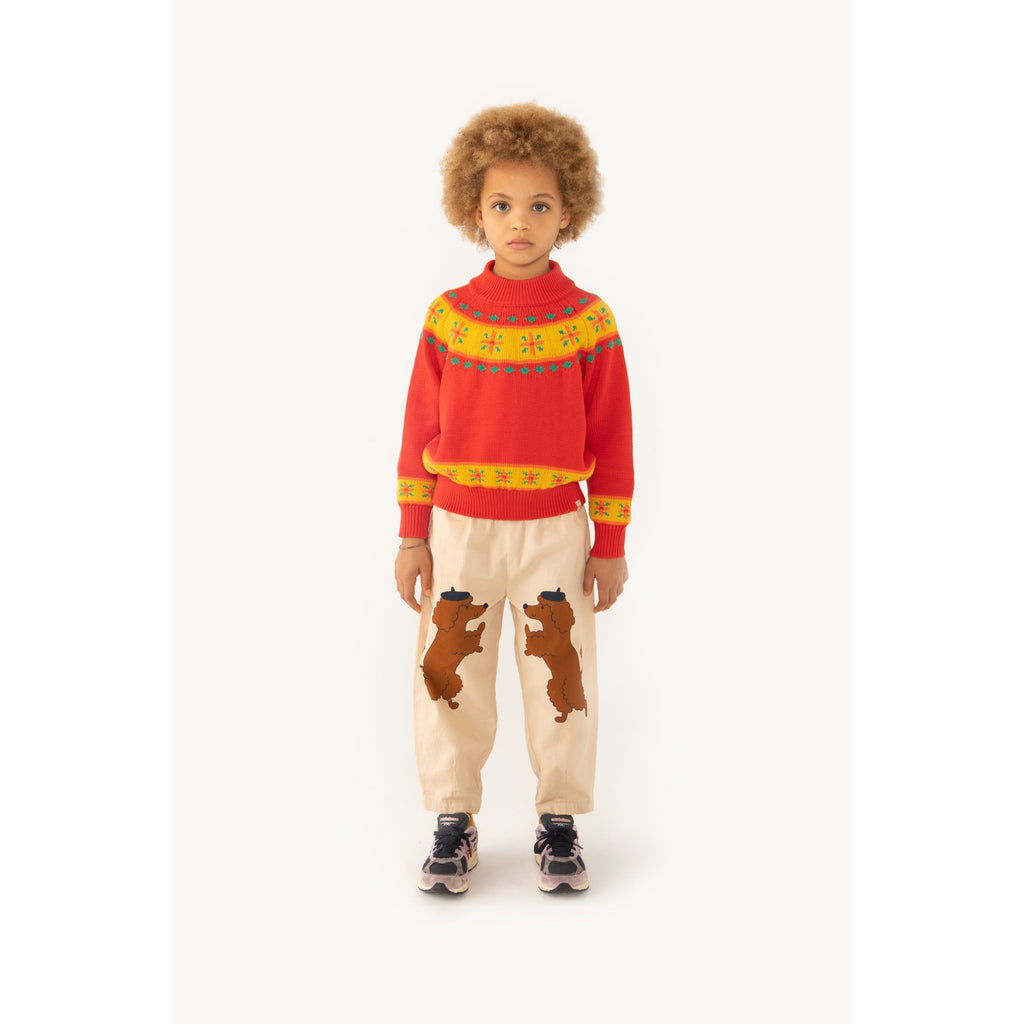 Tiny Cottons - Folky mockneck sweater | Scout & Co