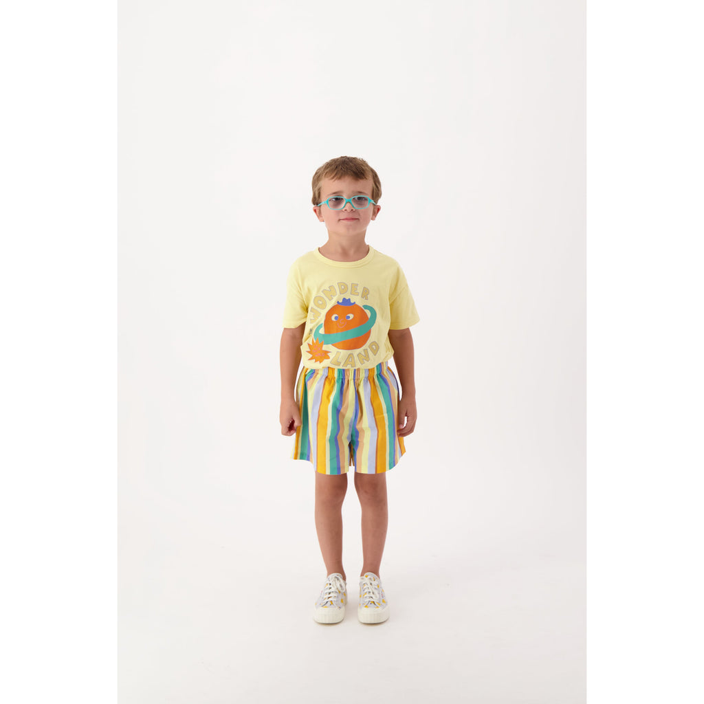 Tiny Cottons - Multicolour Stripes long shorts | Scout & Co