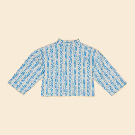 Apolina - Valerie jersey sweater - Nordic Floral Jacquard | Scout & Co