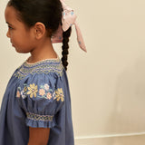 Apolina - Verna smock dress - Azul | Scout & Co
