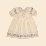 Apolina - Verna smock dress - Cream | Scout & Co