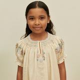 Apolina - Verna smock dress - Cream | Scout & Co