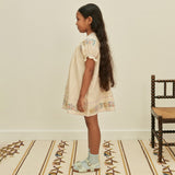 Apolina - Verna smock dress - Cream | Scout & Co