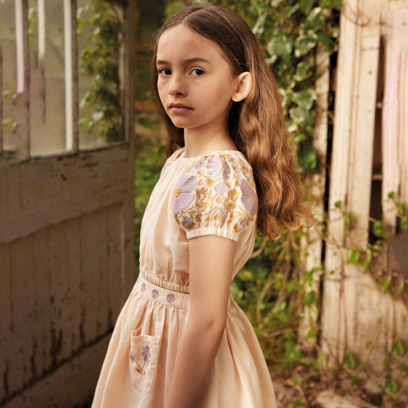 Apolina - Velma top and skirt set - Blush | Scout & Co